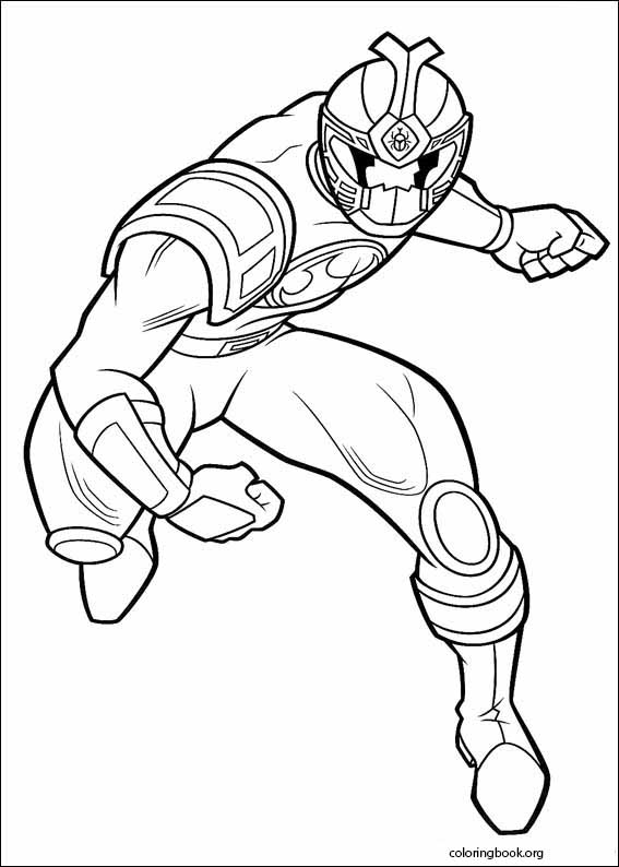 Power Rangers coloring page (079)