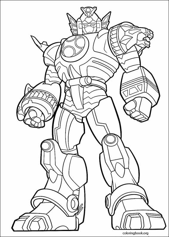 Power Rangers coloring page (083)