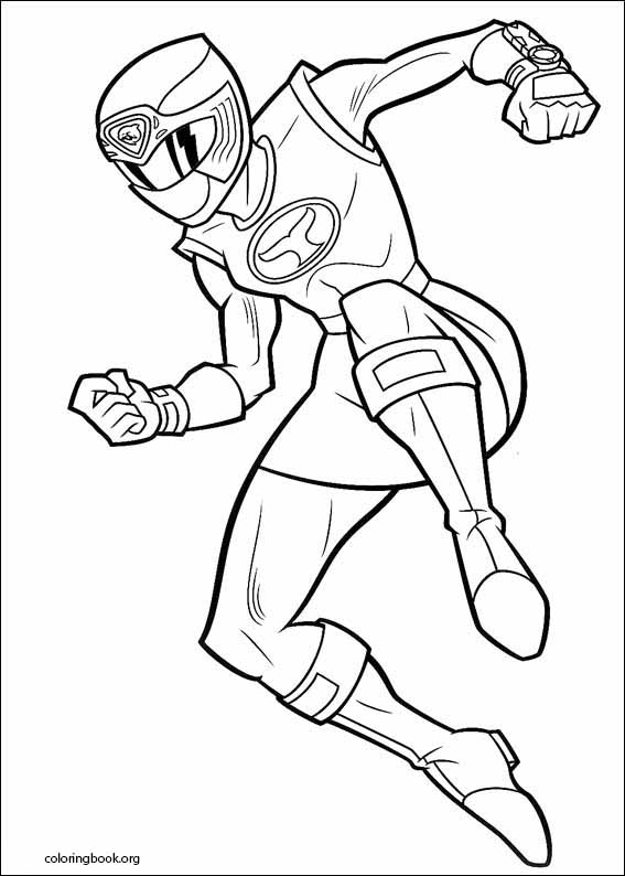 Power Rangers coloring page (093)
