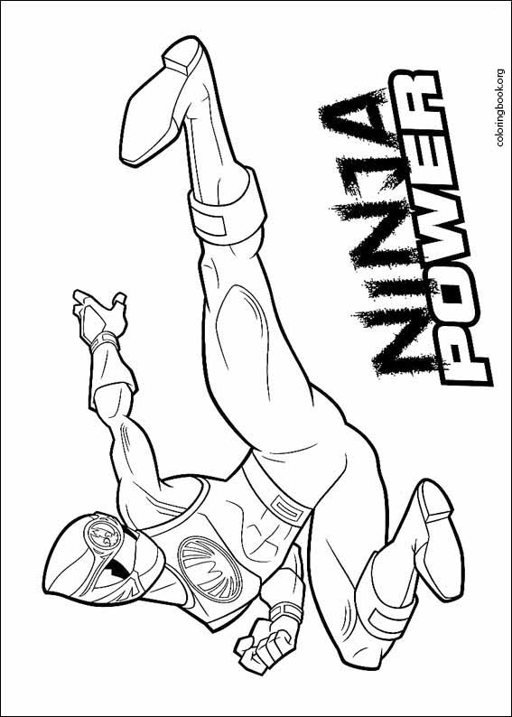 Power Rangers coloring page (096)
