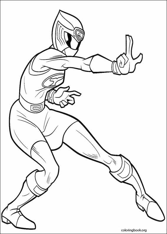 Power Rangers coloring page (098)