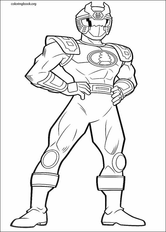 Power Rangers coloring page (102)