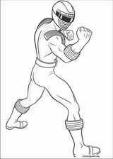 Power Rangers coloring page (003)