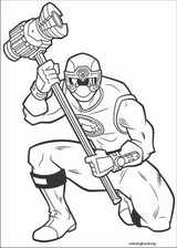 Power Rangers coloring page (004)