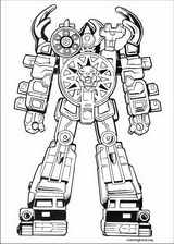 Power Rangers coloring page (026)