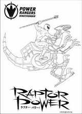 Power Rangers coloring page (031)