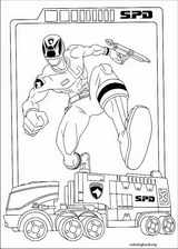 Power Rangers coloring page (036)