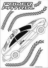 Power Rangers coloring page (037)