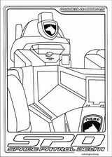 Power Rangers coloring page (041)