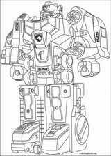 Power Rangers coloring page (056)