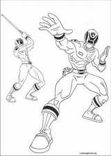 Power Rangers coloring page (064)