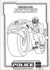 Power Rangers coloring page (067)