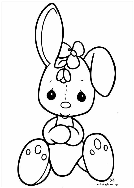 Precious Moments coloring page (004)