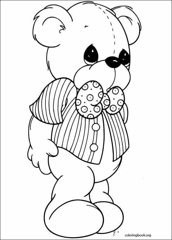 Precious Moments coloring page (005)