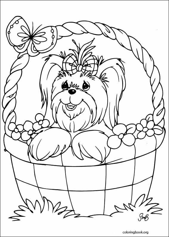 Precious Moments coloring page (008)