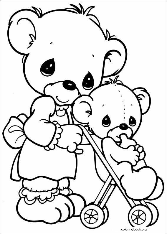 Precious Moments coloring page (009)