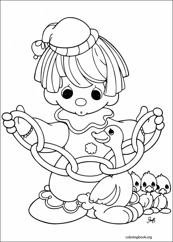 Precious Moments coloring page (015)