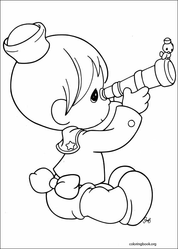 Precious Moments coloring page (021)