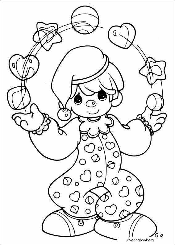 Precious Moments coloring page (022)