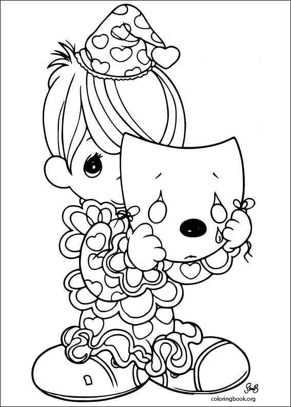 Precious Moments coloring page (028)