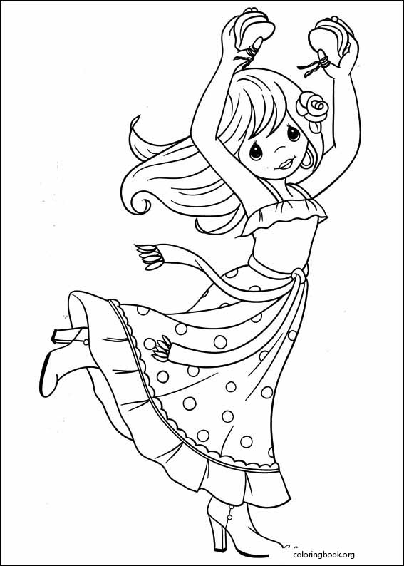 Precious Moments coloring page (029)