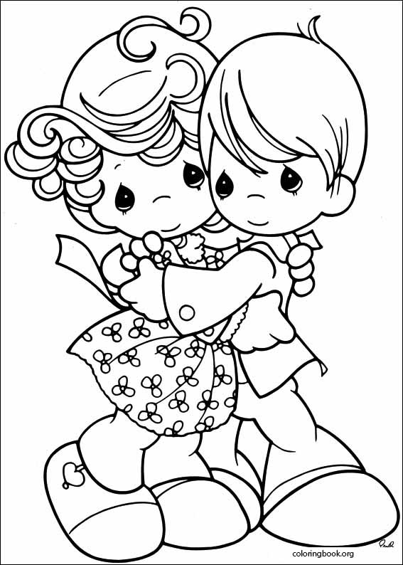 Precious Moments coloring page (033)