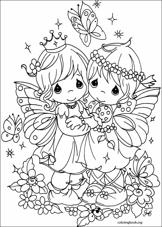Precious Moments coloring page (036)