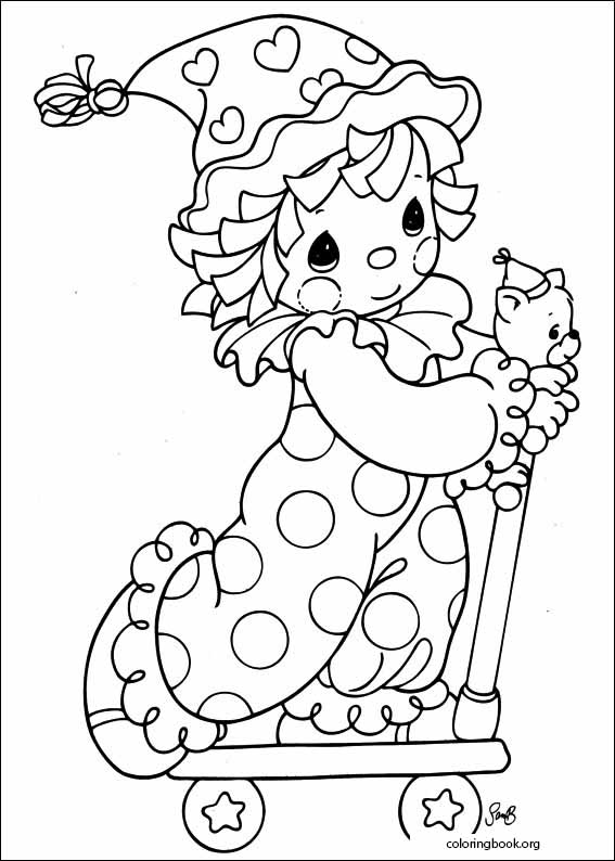Precious Moments coloring page (039)