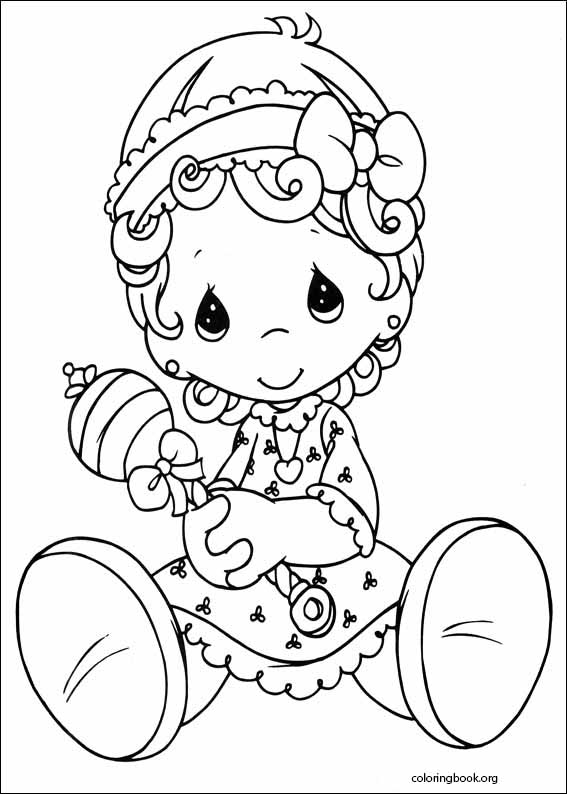Precious Moments coloring page (043)