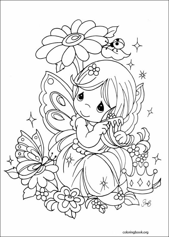 Precious Moments coloring page (044)