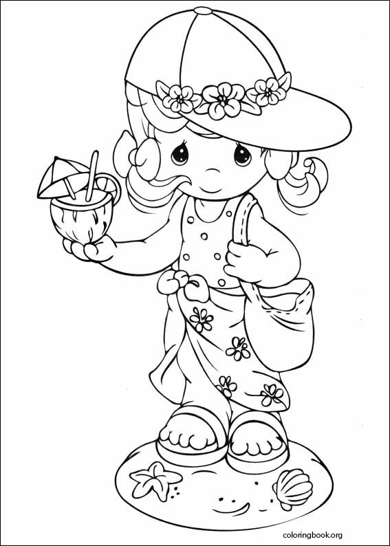 Precious Moments coloring page (047)
