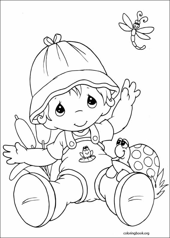Precious Moments coloring page (051)