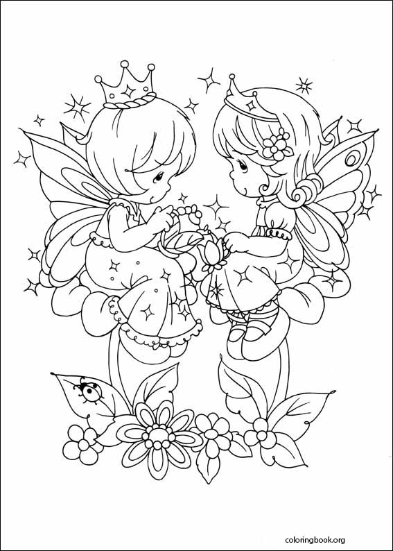 Precious Moments coloring page (052)