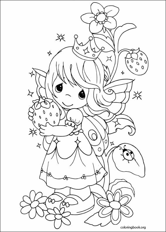 Precious Moments coloring page (057)