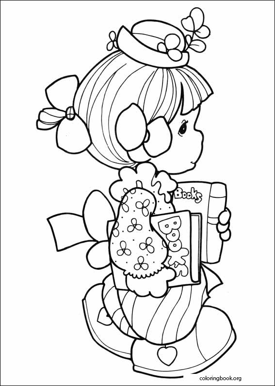 Precious Moments coloring page (061)