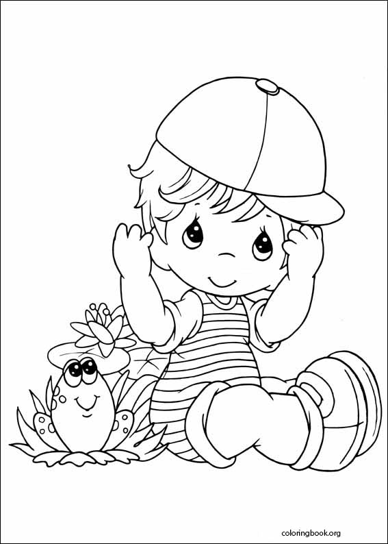 Precious Moments coloring page (062)