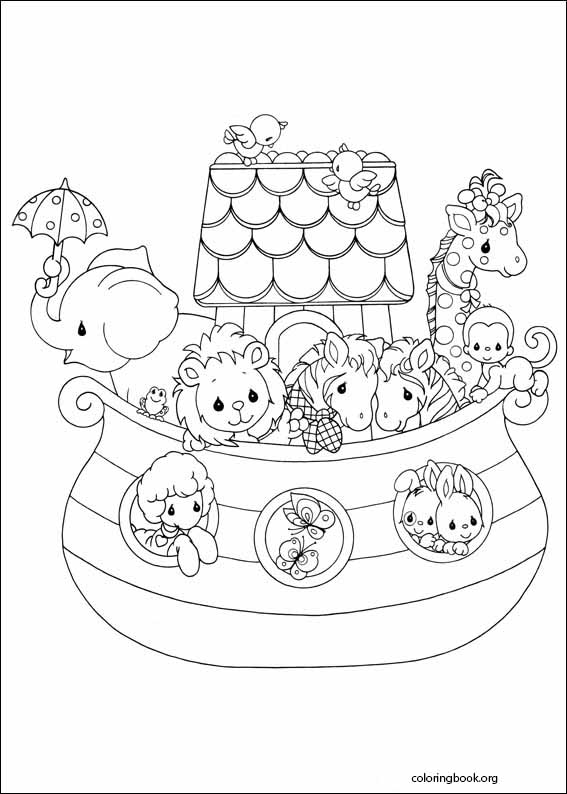 Precious Moments coloring page (063)