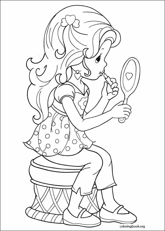Precious Moments coloring page (075)