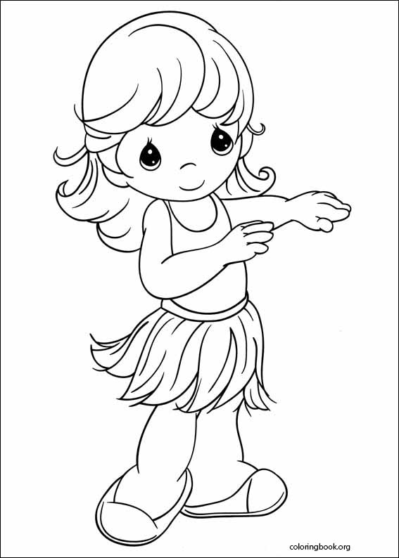 Precious Moments coloring page (081)