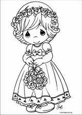 Precious Moments coloring page (007)