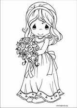 Precious Moments coloring page (070)