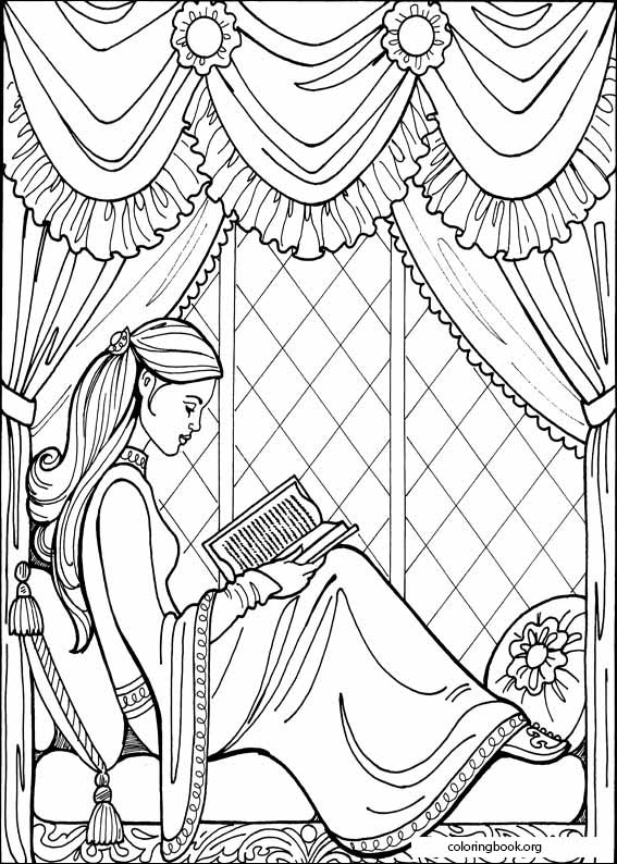 Princess Leonora coloring page (001)