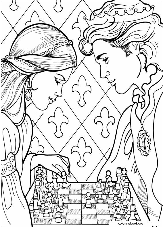 Princess Leonora coloring page (005)