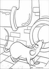 Ratatouille coloring page (008)