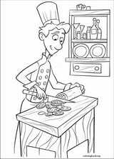 Ratatouille coloring page (046)