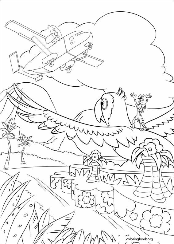 Rio coloring page (011)