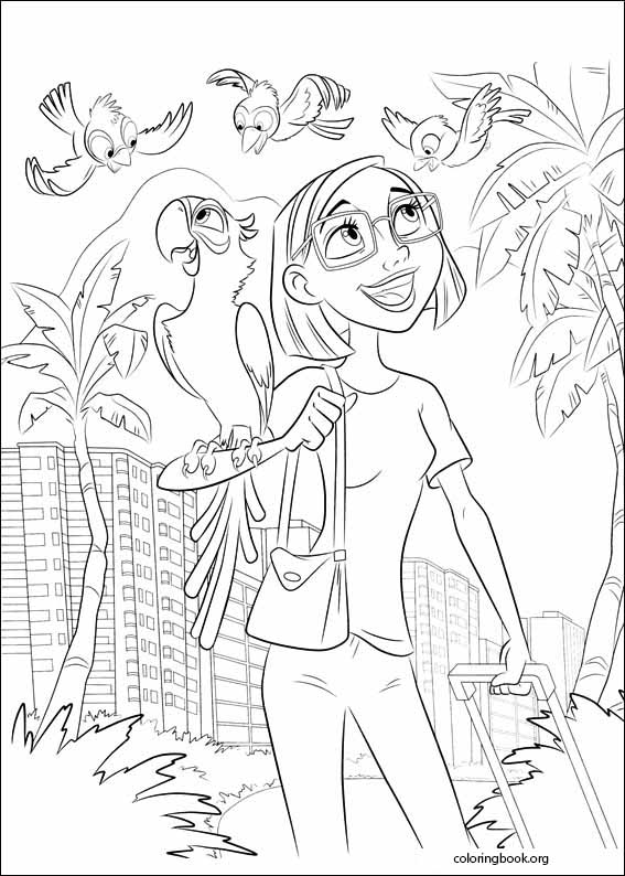 Rio coloring page (026)
