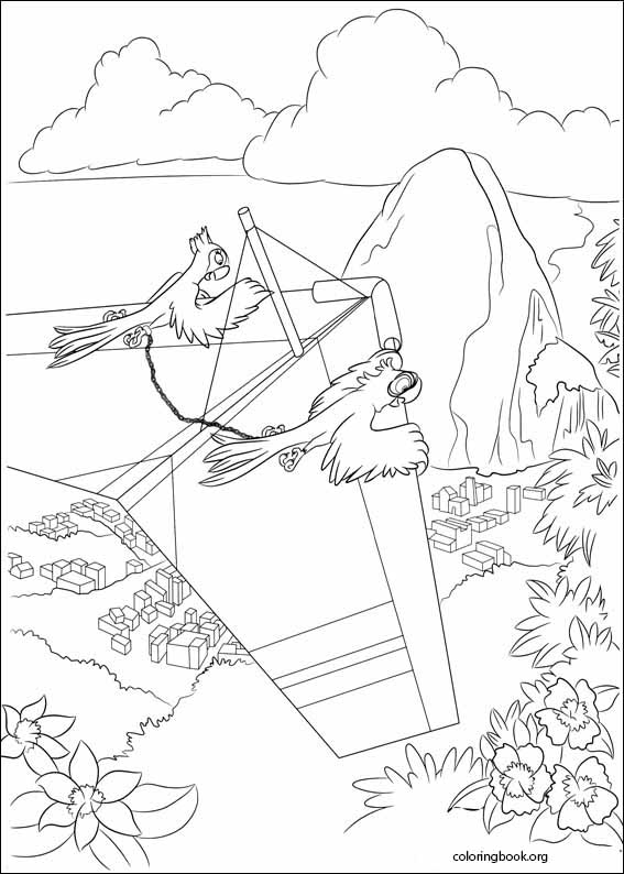 Rio coloring page (029)