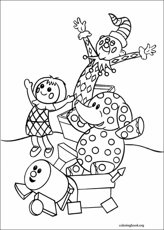 Rudolph The Red-Nosed Reindeer coloring page (001)