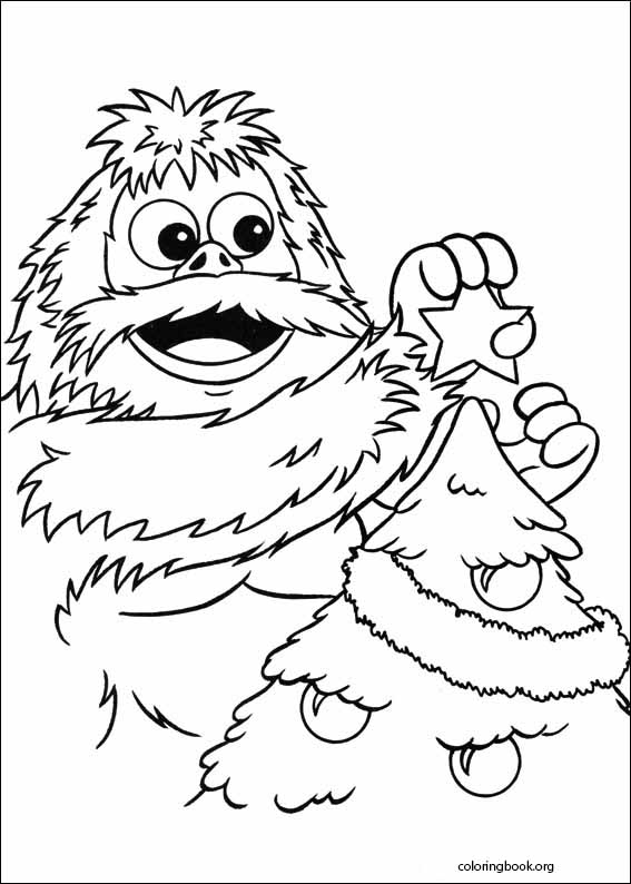 Rudolph The Red-Nosed Reindeer coloring page (019)